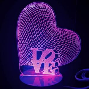 3D亞克力LED創意臺燈