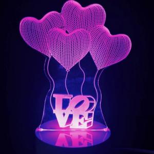 3D亞克力LED創意臺燈
